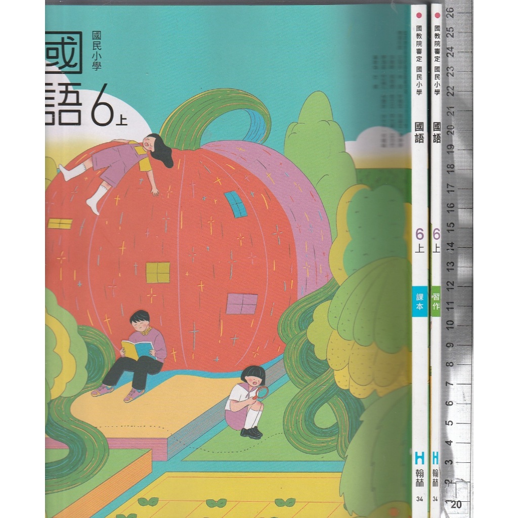 24~O 114年8月初版二刷《國小 國語 6上 課本+習作 共2本》翰林 34 | 蝦皮購物