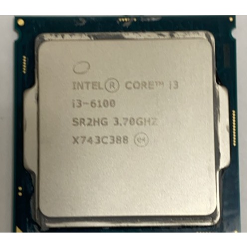 【尚典3C】Intel Core i3-6100 處理器 3M 快取記憶體 3.70 GHz 中古*二手 | 蝦皮購物