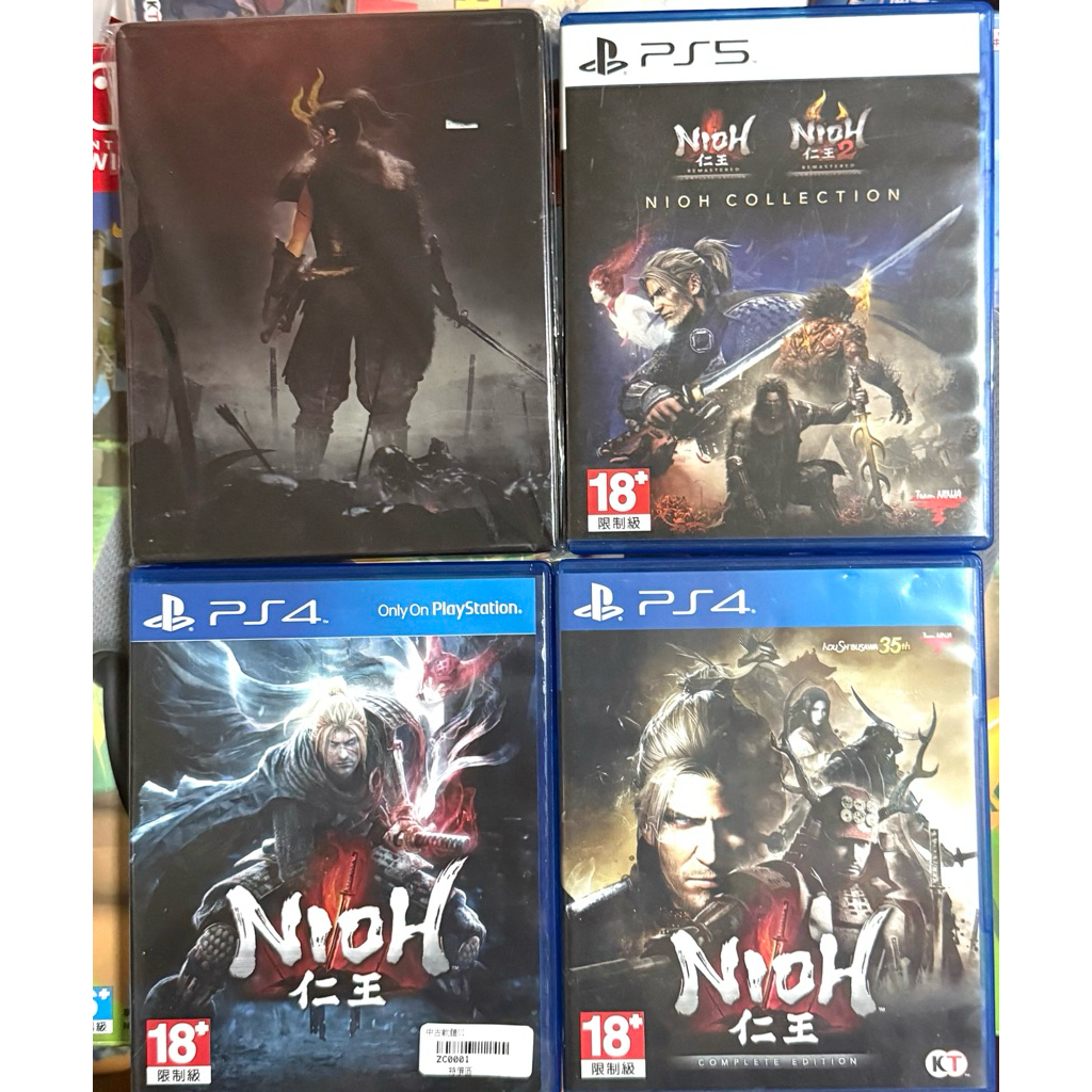 PS5 仁王1+2 完全版 合輯 含DLC PS4 仁王2 PS4 仁王 PS4 仁王 完全版 含DLC 中文版 中古品 | 蝦皮購物