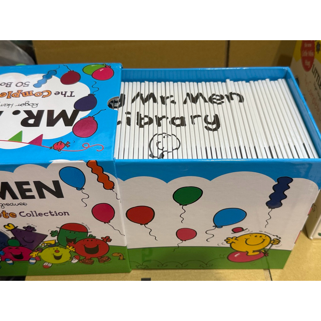 現貨快速出貨】奇先生妙小姐Little Miss 37冊Mr. Men 50冊英文繪本英文