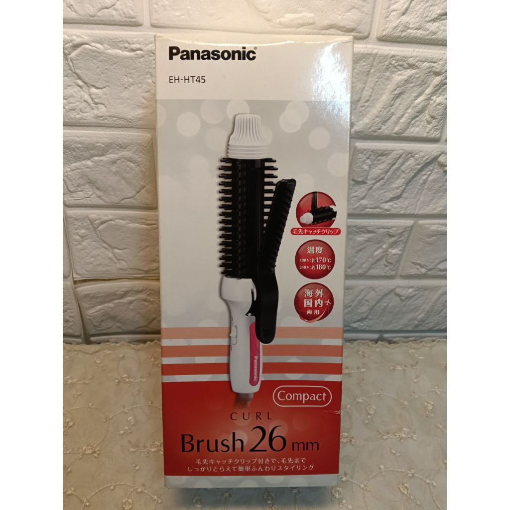 現貨僅拆封未使用國際牌Panasonic EH-HT45 直捲兩用捲燙梳26mm 白色日本購入 | 蝦皮購物