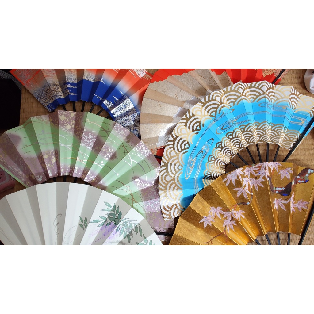 時本和服 二手舞踊扇B10/日本舞扇/茶扇/裝飾扇-日本進口標準日規扇骨手縫線-日本製 | 蝦皮購物