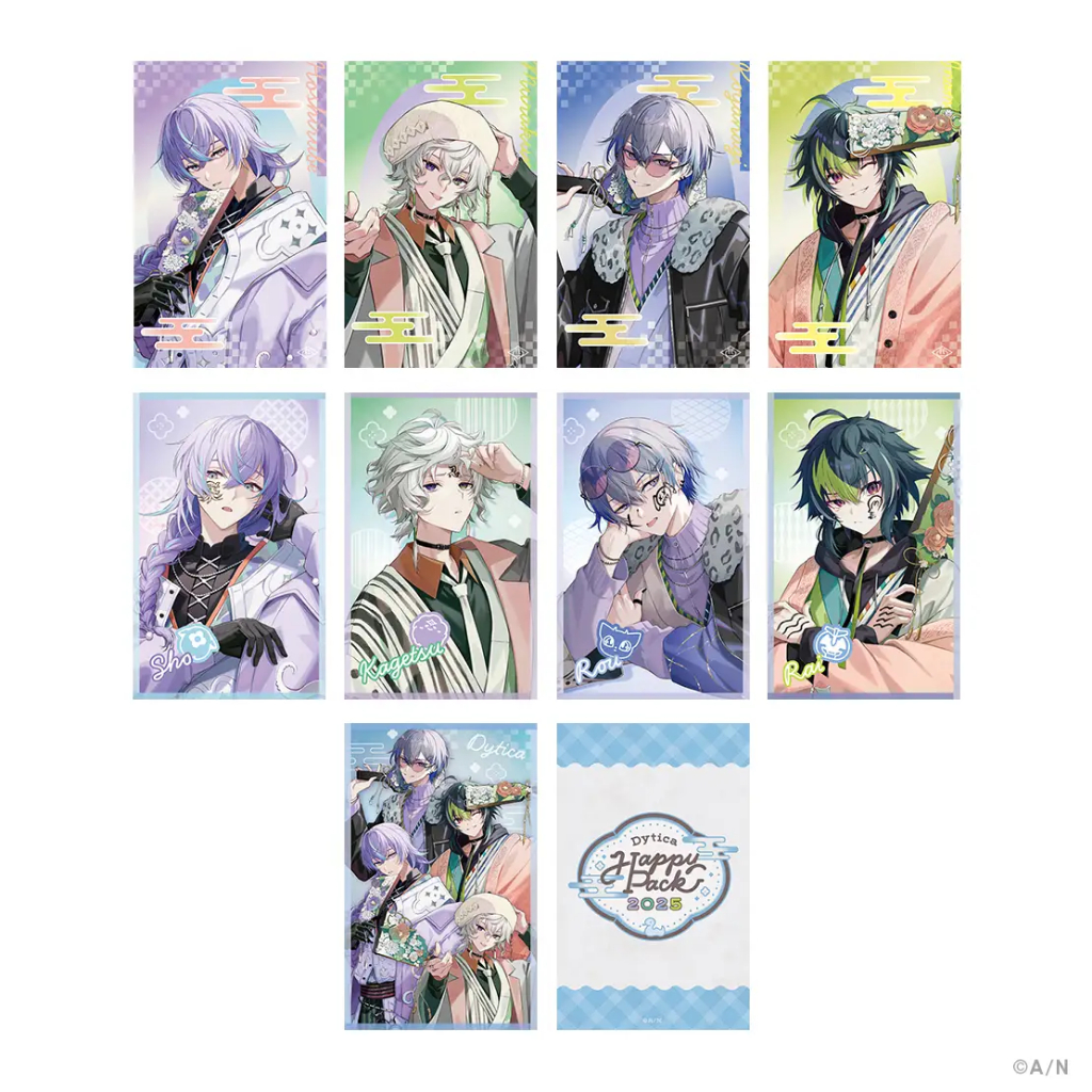 現貨】Dytica Happy Pack 2025 拍立得星導ショウ叢雲カゲツ小柳ロウ