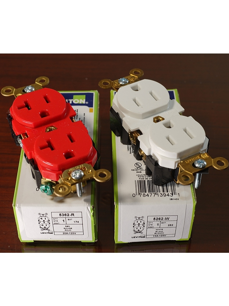美國 Leviton 5362R 5262W 工業級插座 | 蝦皮購物