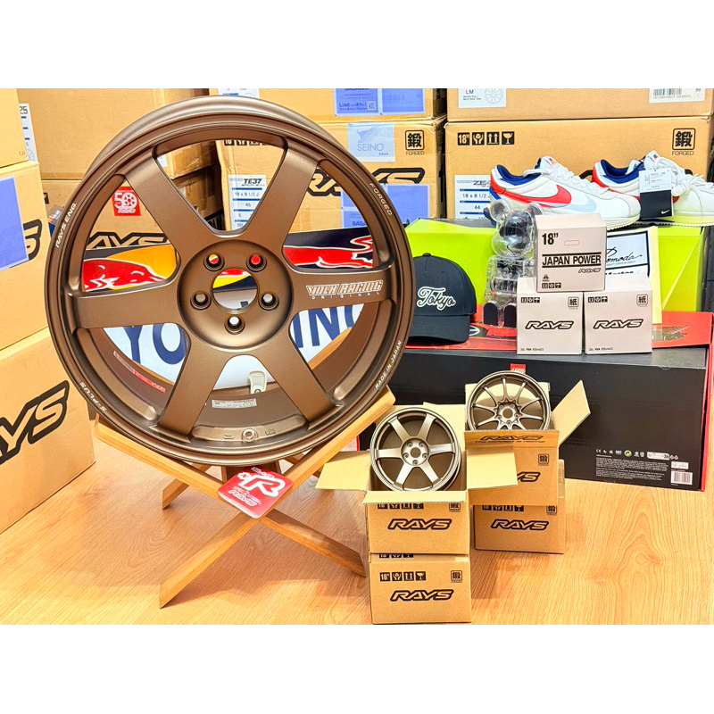 『B&A 現貨』全新正日製Rays CE28/TE37 模型 | 蝦皮購物