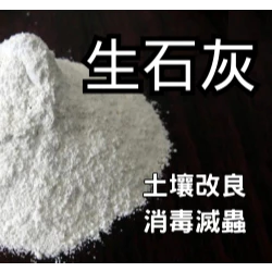 花園城堡生石灰石灰粉，多肉爛根換盆後的舊土處理與土壤消毒