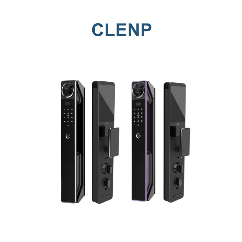 【CLENP】智能家居電子鎖 CLP-207 掌紋指紋人臉識別 APP遠端開鎖 磁扣 NFC 密碼 貓眼抓拍 電子鎖 | 蝦皮購物