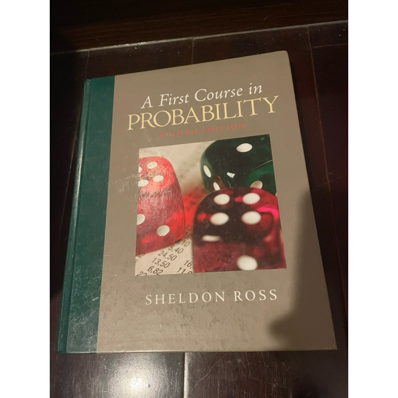 A First Course In Probability 8th Edition by Sheldon Ross | 蝦皮購物