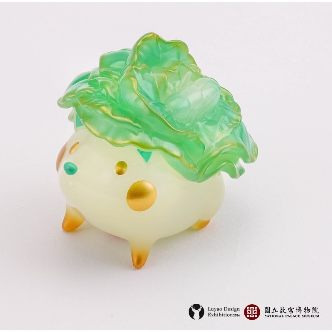 全新正版未拆封現貨路遙圓創刺刺妖怪祭典面具刺刺/ 翠玉白菜/ 共生