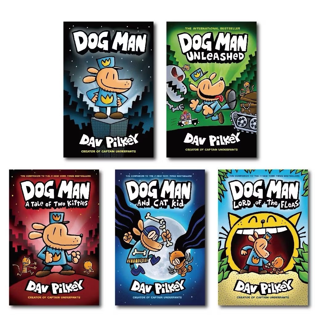 英語漫画ではじめよう ドッグマン・シリーズ Dog Man | 英語学習向け