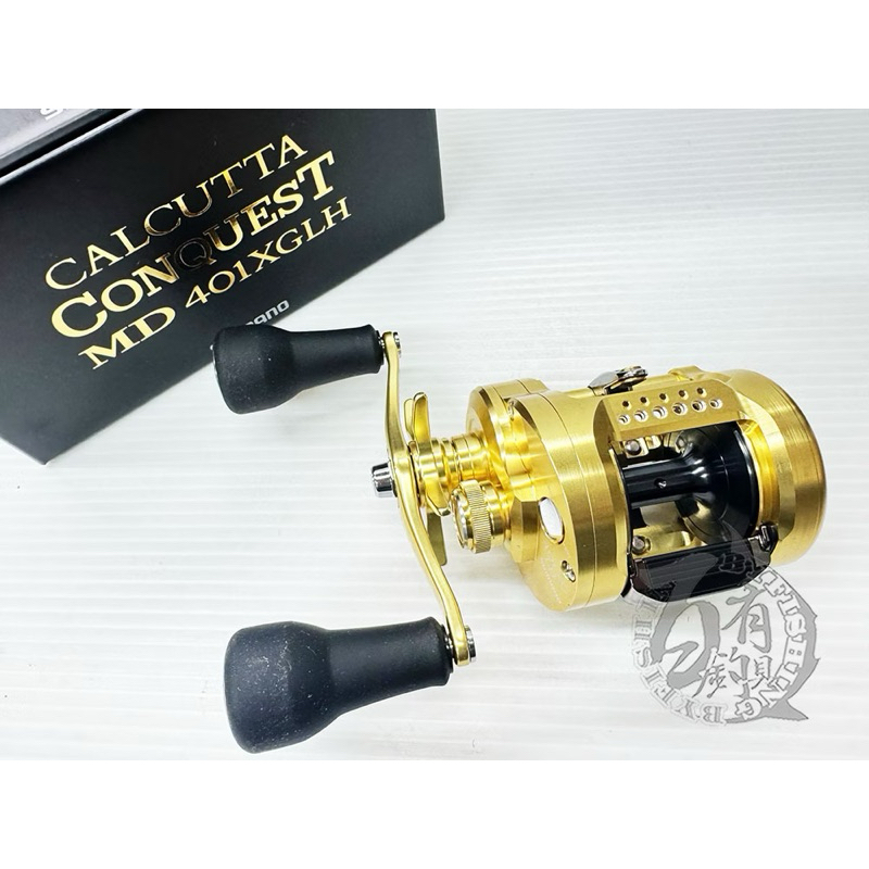 ◎百有釣具◎SHIMANO CALCUTTA CONQUEST MD 300XG 400XG 400XGLH 鼓式