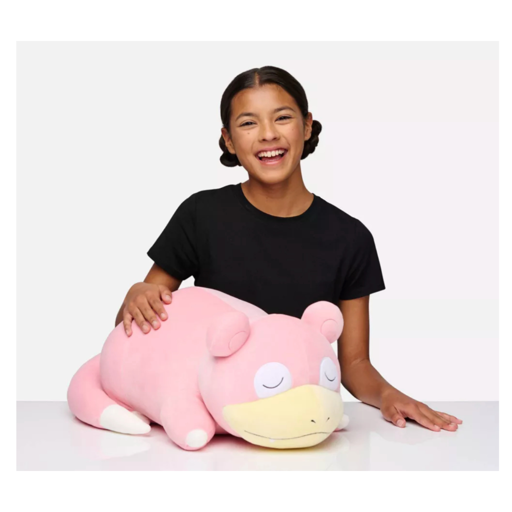 預購 🚀正貨🚀美國品牌 POKEMON 寶可夢 Slowpoke 呆呆獸 娃娃 大抱枕 玩偶 睡覺 枕頭 | 蝦皮購物