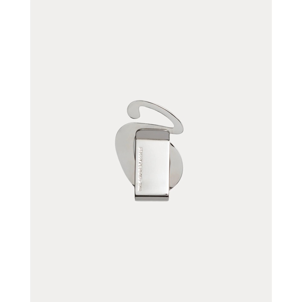 日貨代購CITY】2025AW STUSSY SWIRLY S MONEY CLIP S LOGO 鈔票夾金屬