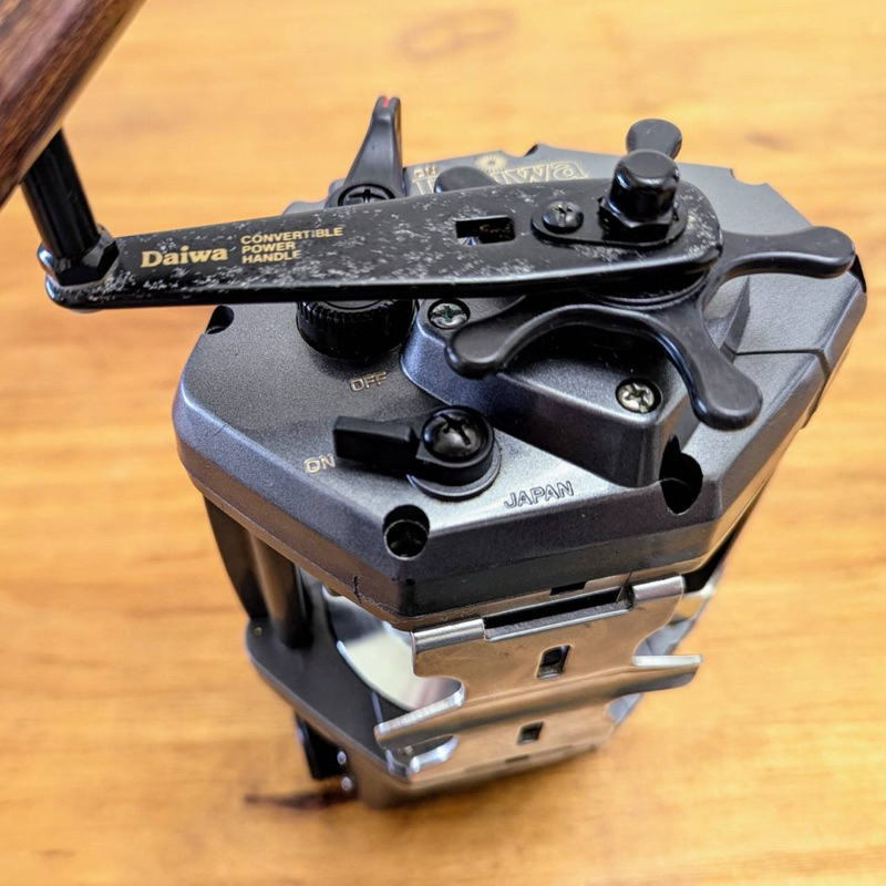 日本製） 二手DAIWA 棚COM SS-80 電動捲線器巨型電動捲線器巨物大物船
