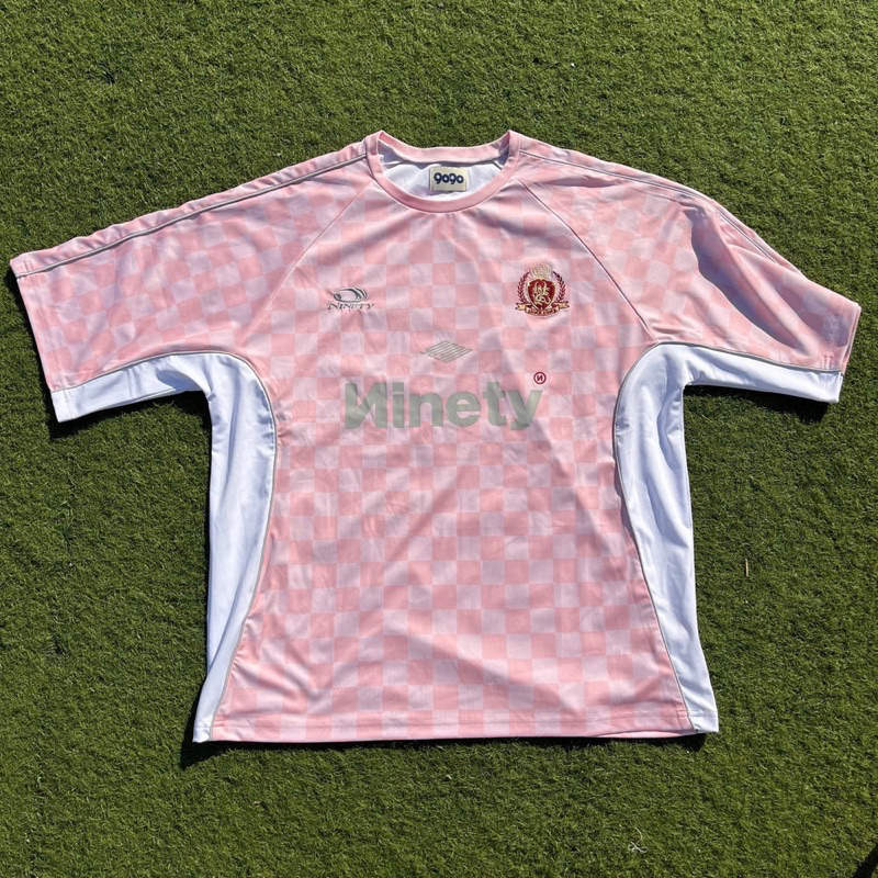 9090 Emblem Piping Game S/S Shirts | 蝦皮購物