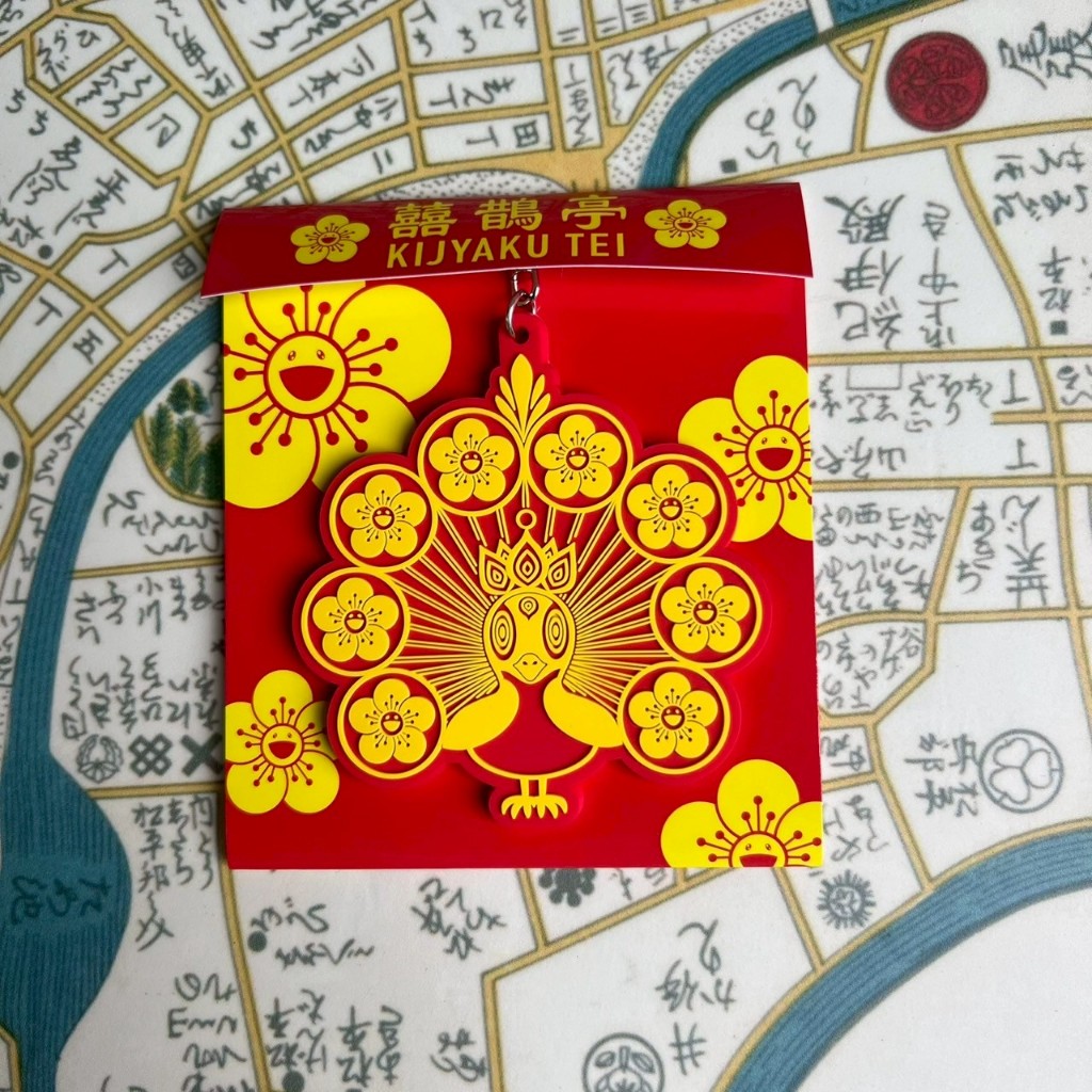 小巴趴趴造》現貨有發票！日本～村上隆花花吊飾+別針（囍鵲亭／喜鵲亭