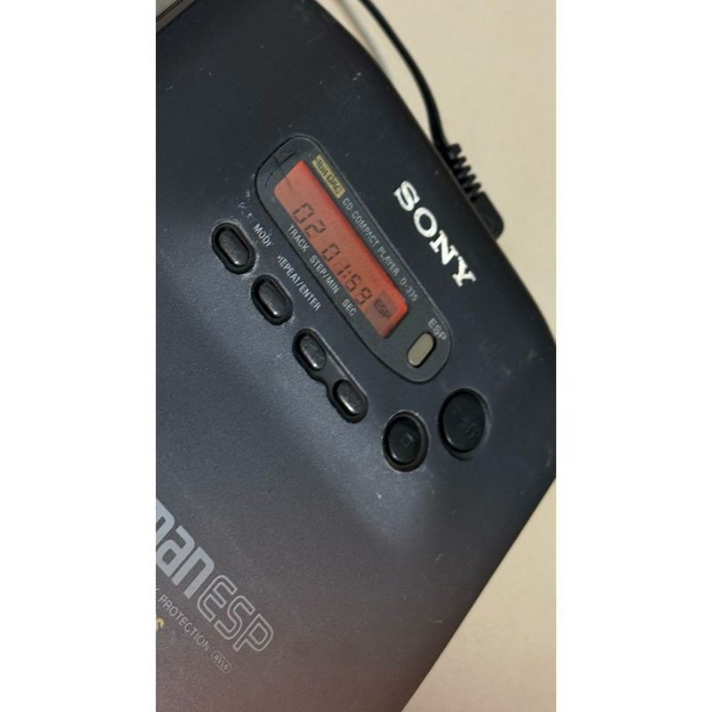保存普通單機少數還能買到音質最好SONY Discman ESP D-335 日本