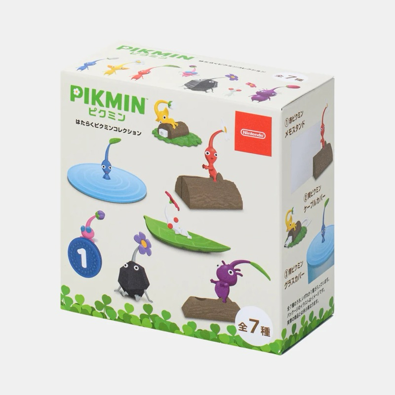 日本任天堂｜官方正版 皮克敏系列 皮克敏文具盲盒 皮克敏公仔 ピクミン PIKMIN 辦公室小物 共7種（隨機） | 蝦皮購物
