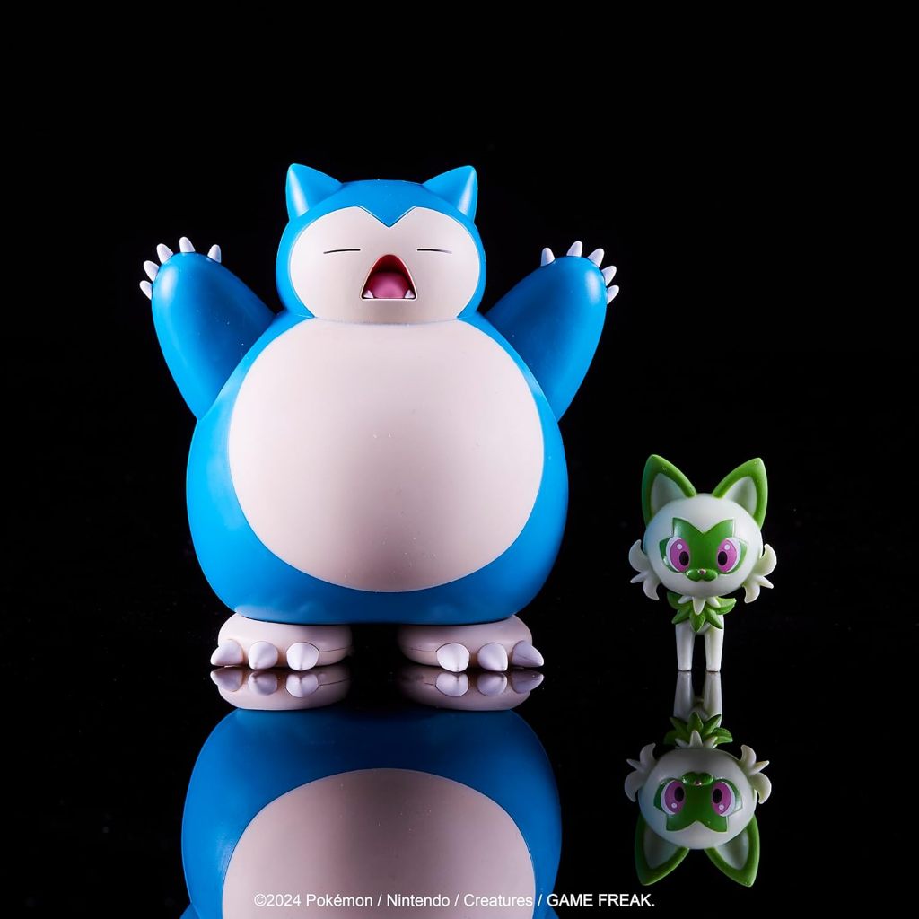 【TF】代購*美國購回 神奇寶貝 戰鬥 競賽 系列 寶可夢 精靈 Sprigatito & Snorlax 公仔 2入組 | 蝦皮購物