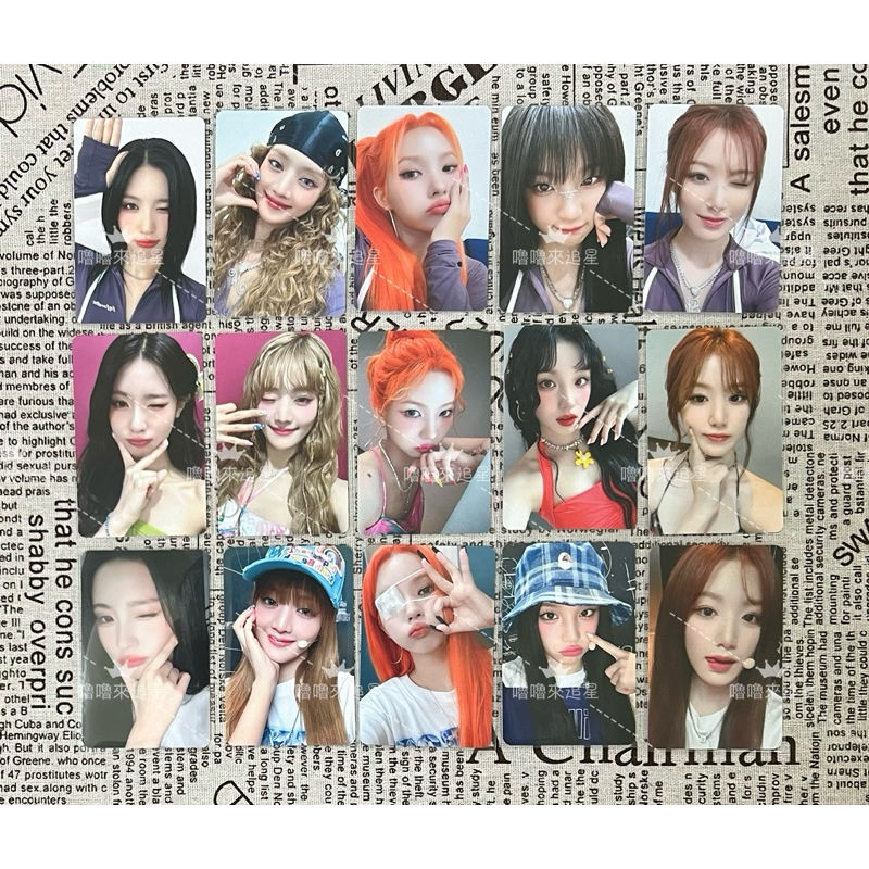 G)I-DLE 小卡特典迷7 I sway MS10 舒華雨琦米妮薇娟小娟| 蝦皮購物
