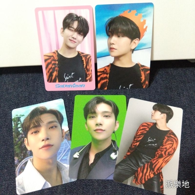 【セール】福袋のファッション通販 2025.05更)Seventeen Joshua 洪知秀專卡HMV特典卡限定卡官方小卡 K-POP/アジア