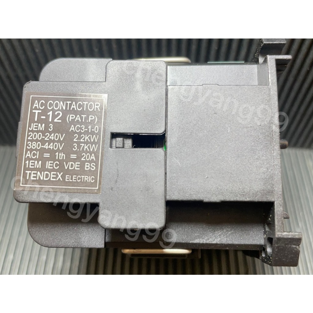 TENDEX RT-12 RT12 鐵捲門專用 電磁開關 正逆電磁接觸器 110V / 220V | 蝦皮購物