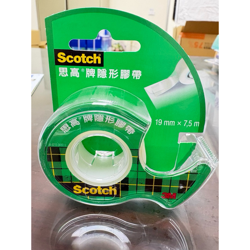 【思高】3M 105 隱形膠帶附台 19mmx7.5m | 蝦皮購物
