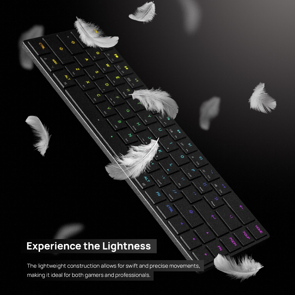 Mistel AIRONE BT RGB 黑色(Cherry MX ULP)機械鍵盤| 蝦皮購物