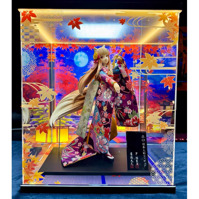 Yao 挖寶趣》吉德x F:NEX 狼與辛香料赫蘿日本人形1/4 PVC公仔專用展示