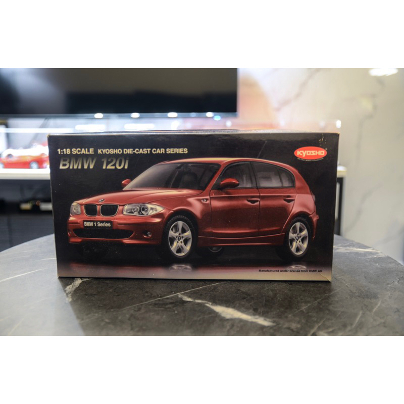 BMW 120i E87 1:18 金屬模型車Kyosho 京商118i MP 寶馬泛德汽車收藏原