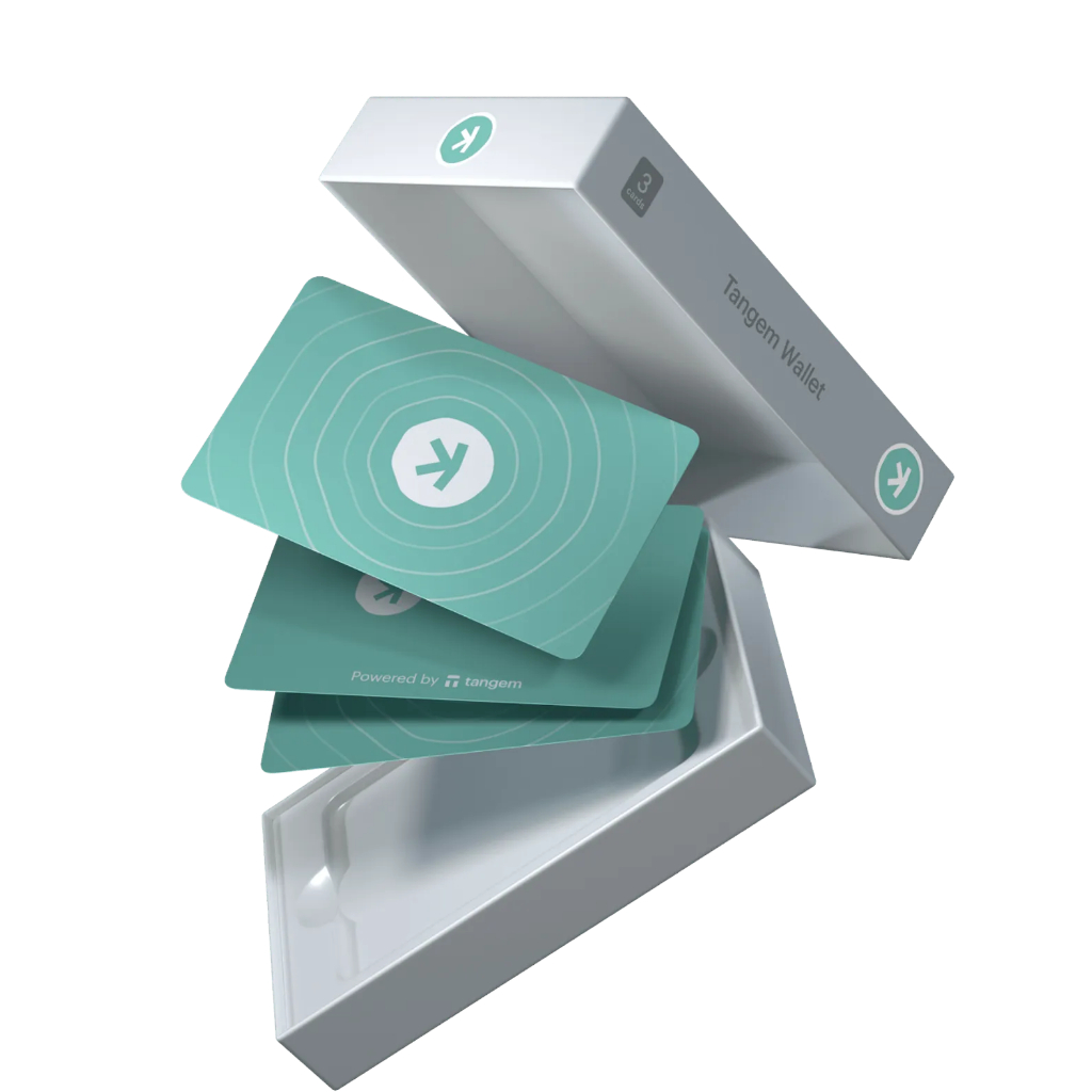 Tangem Wallet 2.0 三卡組合(Kaspa KAS版) - 安全保護您的數位資產| 蝦皮購物