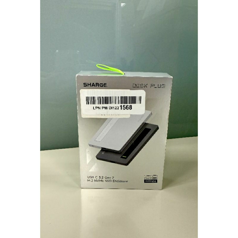 Sharge Disk Plus Disk+ SSD 外接盒 極致輕薄 6mm 銀白色 全新未使用 | 蝦皮購物