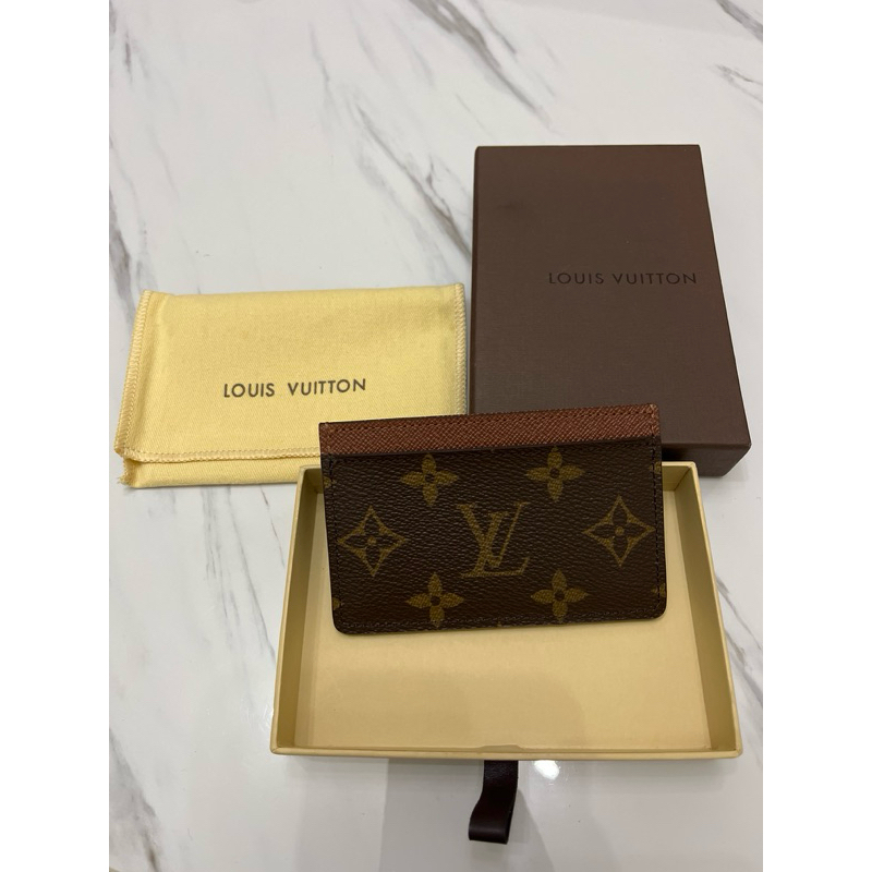 全新 Louis Vuitton Monogram LV經典老花 三層名片夾 卡夾 | 蝦皮購物