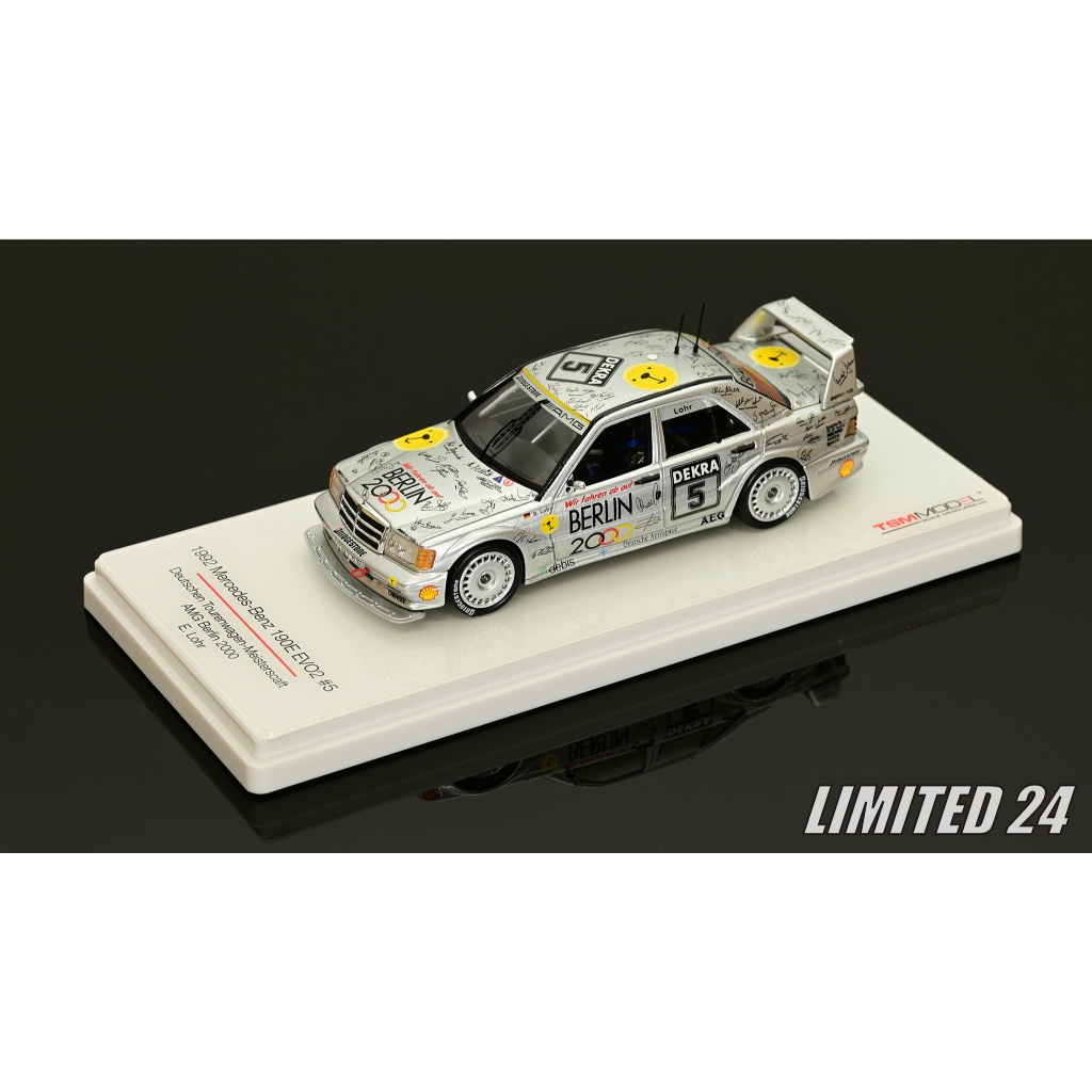 極致模型 1/43 TSM 賓士190E EVO2 1992 DTM #5 Lohr, 柏林AMG #TSM124350 | 蝦皮購物