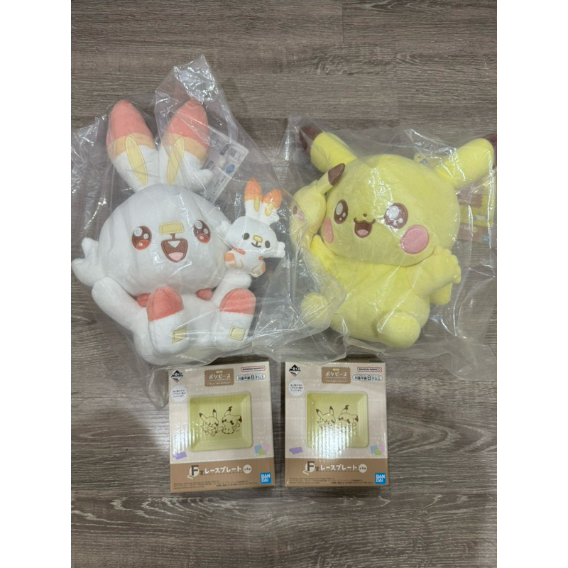 #寶可夢一番賞 #PokéPeace ～PEACE 悠閒縫紉時光～ #皮卡丘 #炎兔兒 #波加曼 #木木梟 #謎擬Q娃娃 | 蝦皮購物