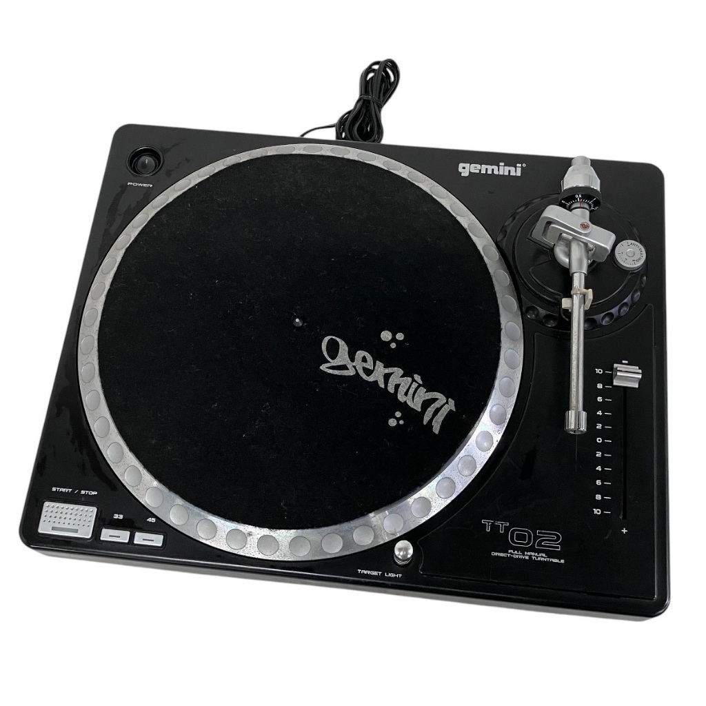 Gemini TT-02 MK II 直驅式DJ唱盤唱機轉盤黑膠唱片LP VINYL