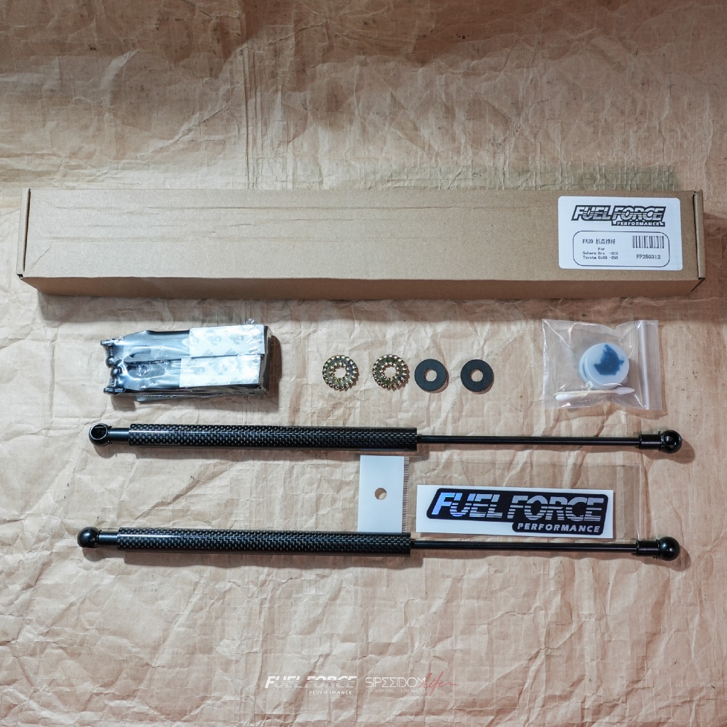 FuelForce 碳纖維 引擎蓋 油壓 頂桿 引擎蓋 液壓 撐桿 GT86 BRZ 2012+ FA20 | 蝦皮購物
