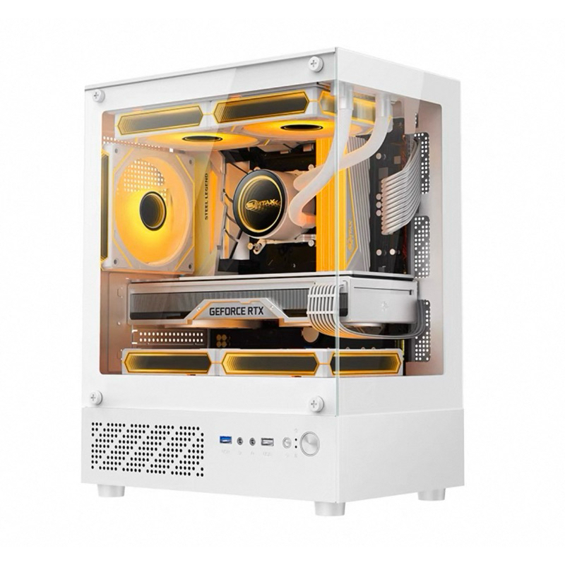 sumtax / 玄武mini 海景房側透機殼 matx 側透電腦主機殼 | 蝦皮購物
