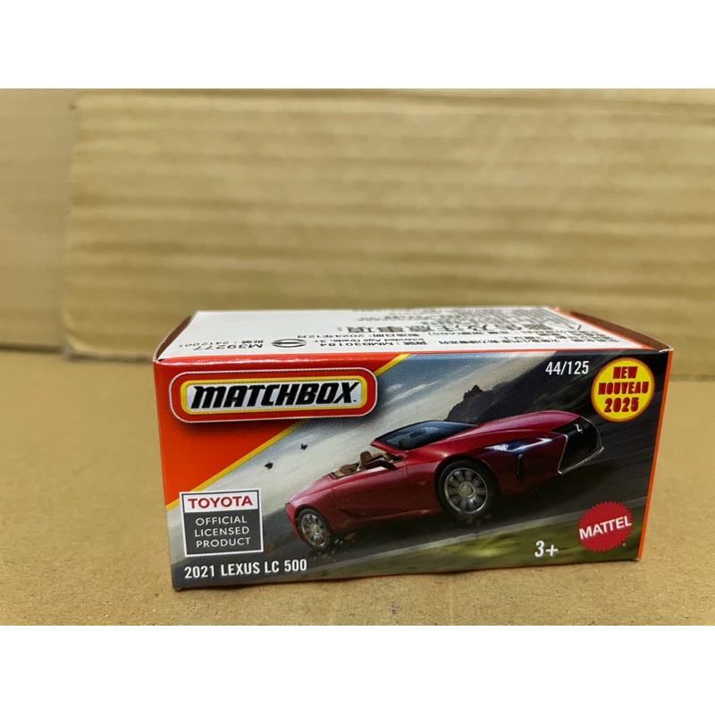 Voiture Miniature Matchbox Lexus LC 500 2021 Rouge - Échelle 1:64, Diecast - Neuf, Thaïlande 2024