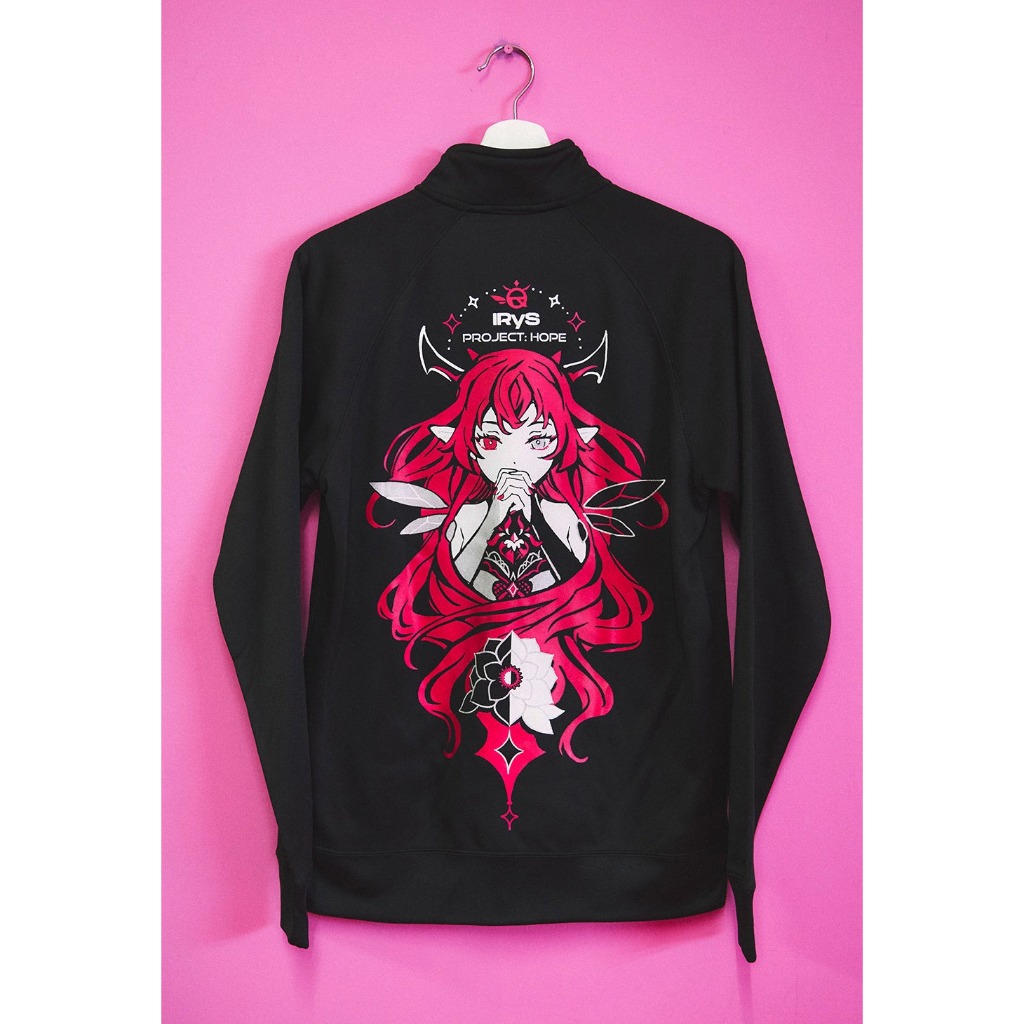 【喵生屋】現貨 hololive EN Omocat IRyS Track Jacket 夾克 | 蝦皮購物