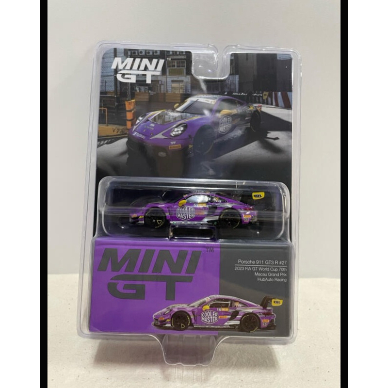 維克玩具MINI GT 793 Porsche 911 GT3 R #27 HubAuto Racing 2023