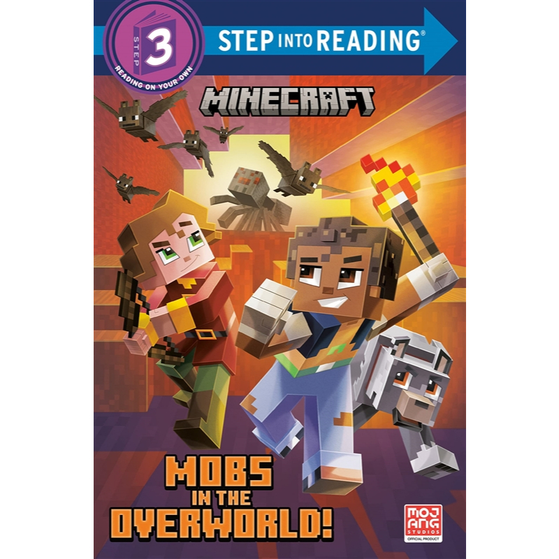 STEP INTO READING L3:MINECRAFT:MOBS IN THE OVERWORLD/英文分級讀本 | 蝦皮購物