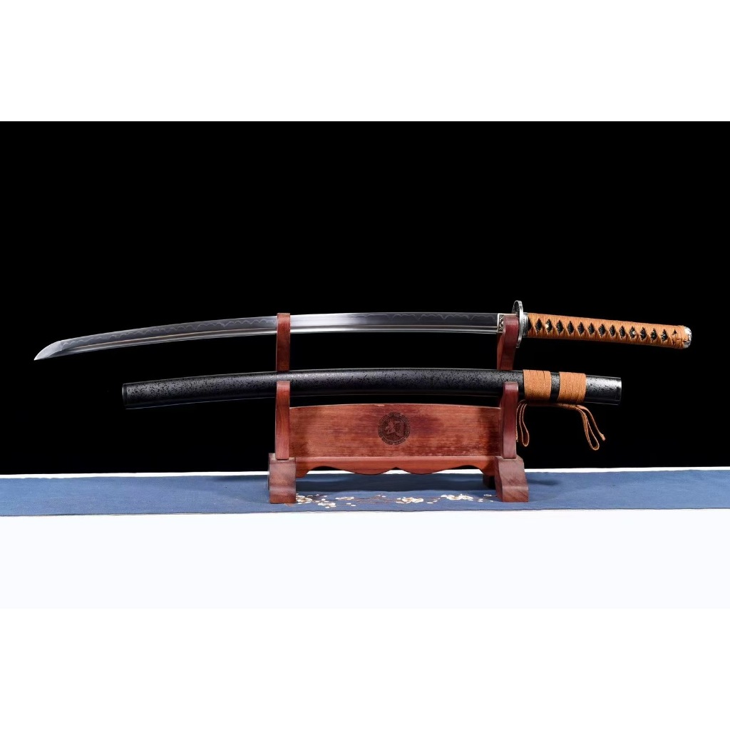 【千羽】龍泉刀劍 疾風切武士刀 日本刀 T8燒刃一體鍛造太刀刀 居合打刀 寶劍 長劍 武士練習硬刀 收藏擺件 未開刃 | 蝦皮購物