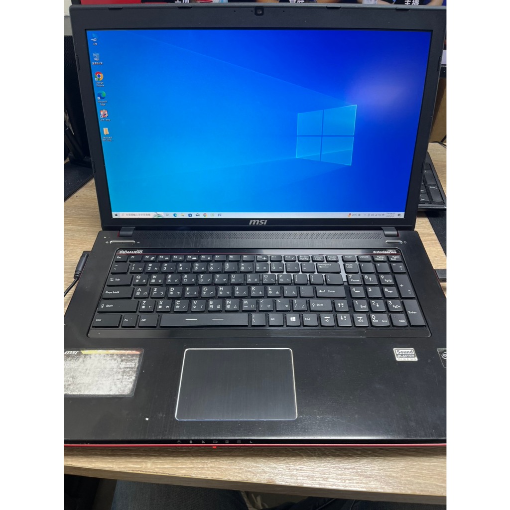 微星 MSI MS1759 I7-4710HQ 17吋 筆電 請詳閱內容 | 蝦皮購物