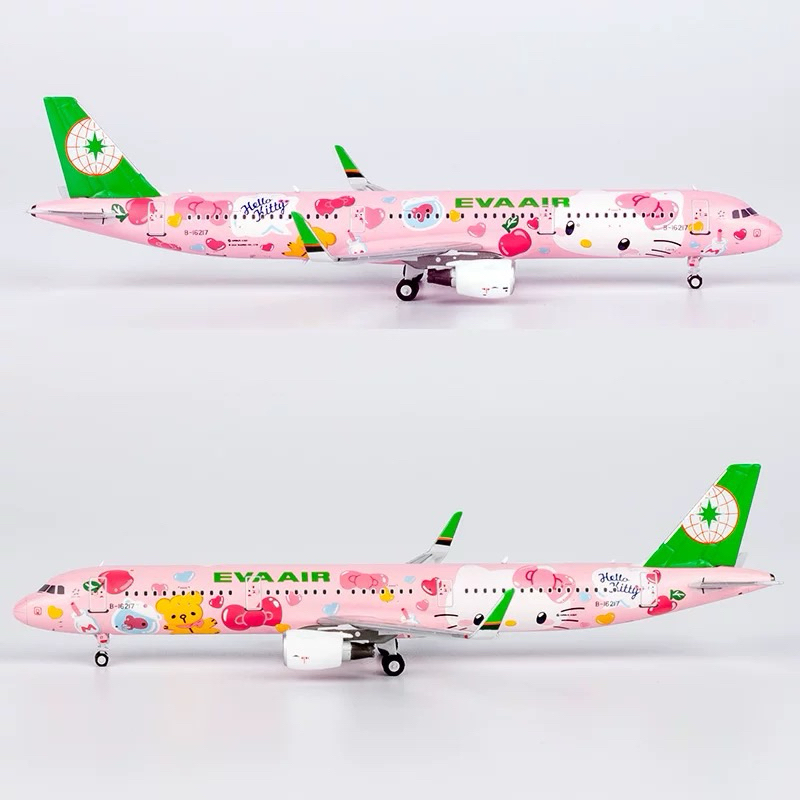 1/400 長榮航空A321-200 B-16217 粉萌機彩繪機NG Model EVA AIR