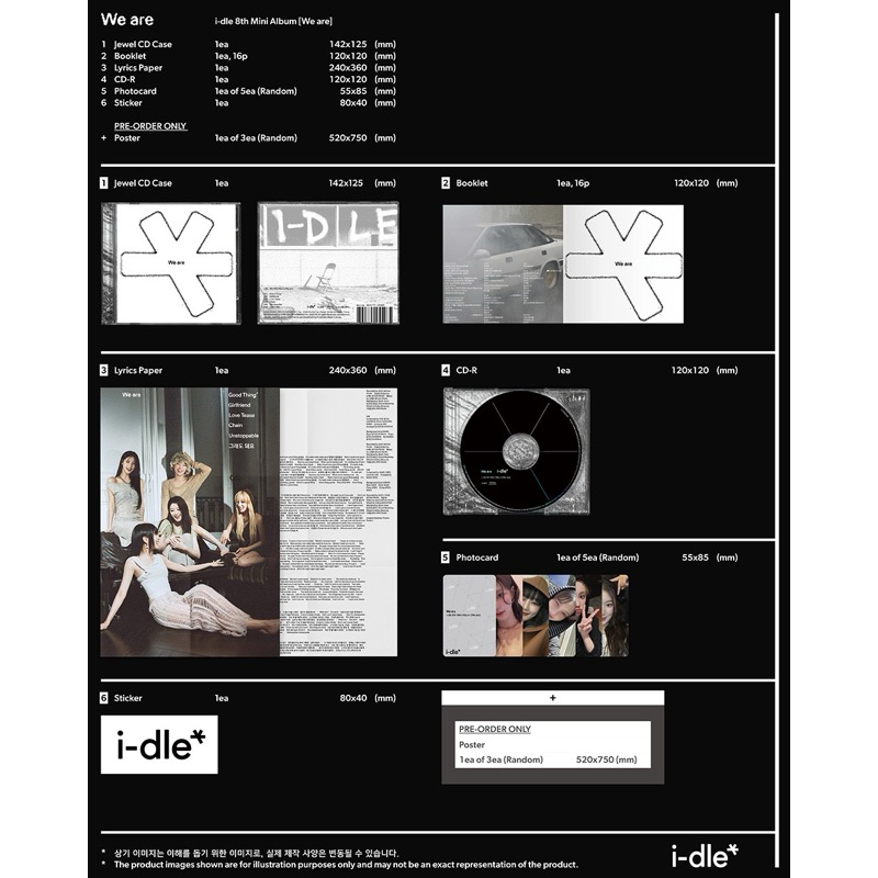 idle mini8 中国 namil ny 特典 トレカ ウギ 2枚セット 韓居🇰🇷獨家禮⭐️I-DLE IDLE - 8TH MINI ALBUM 迷你八輯專輯賣場二