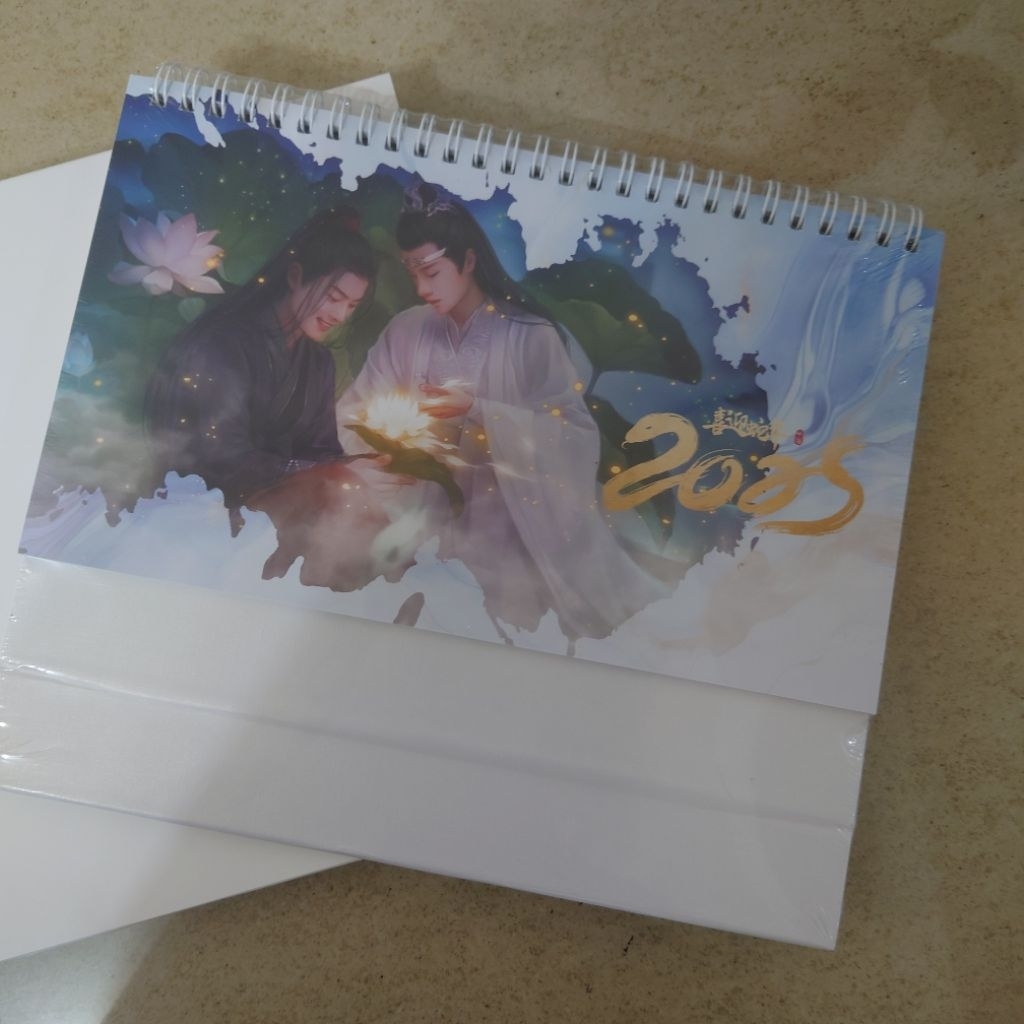 博君一肖【全新】KK老師 2025台曆 2025月曆 肖戰 王一博 | 蝦皮購物