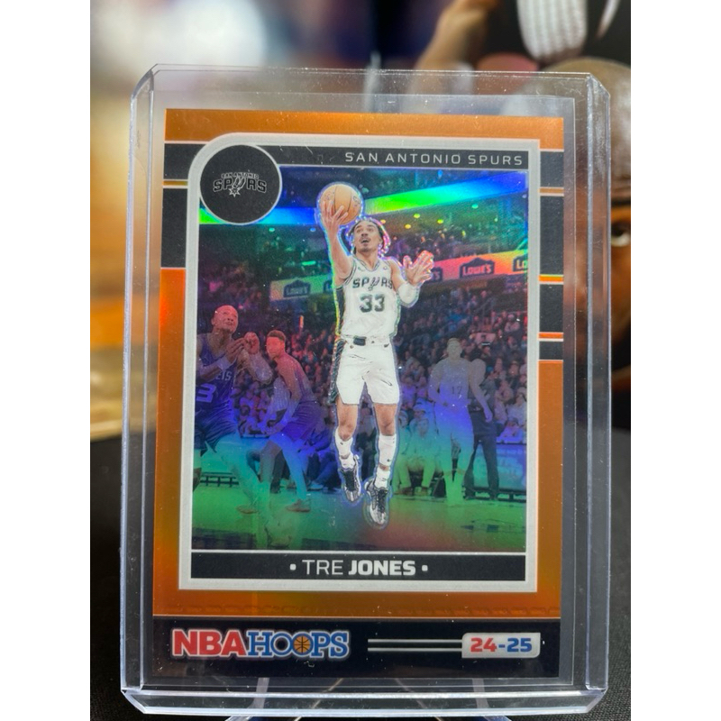 Tra Jones 限量199張 經典Hoops金屬卡系列 橘亮 | 蝦皮購物