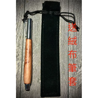 書道具　野崎松寿造　唐木紫檀製　 龍雕　筆掛　筆吊　V　R7943B 龍柏手工鋼珠筆– 沁木手作