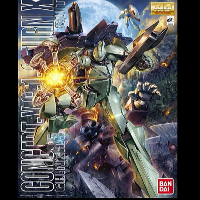 完成品）BANDAI MG 1/100 CONCEPT-X6-1-2 TURN X 逆X鋼彈月光蝶解體